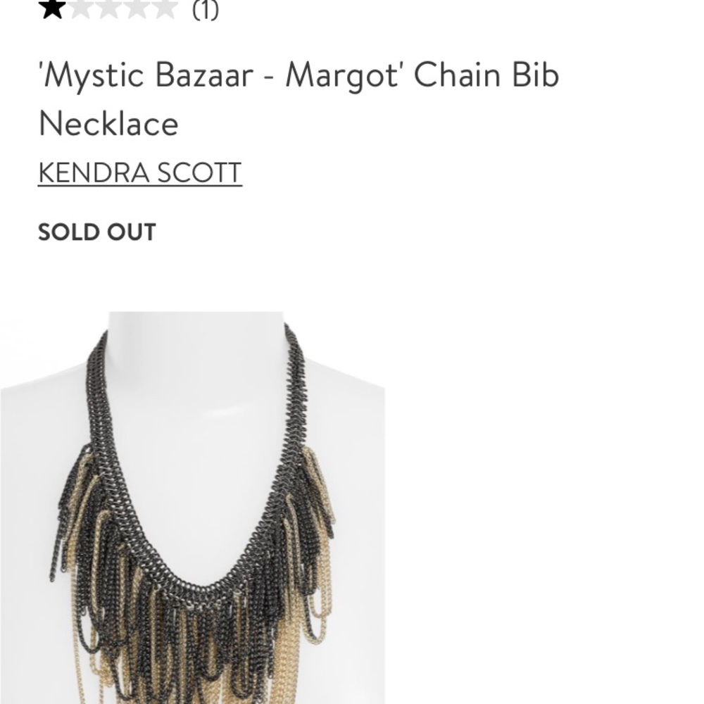 Kendra Scott Margot Chain Necklace.